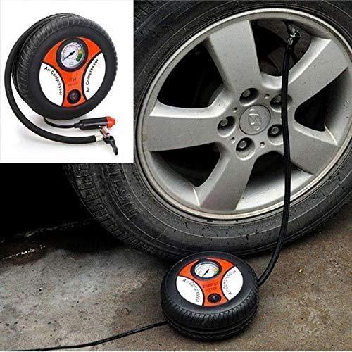 Tyre Shape Car Air Compressor Pump β Portable 260 PSI Tire Inflator for Car & Bike