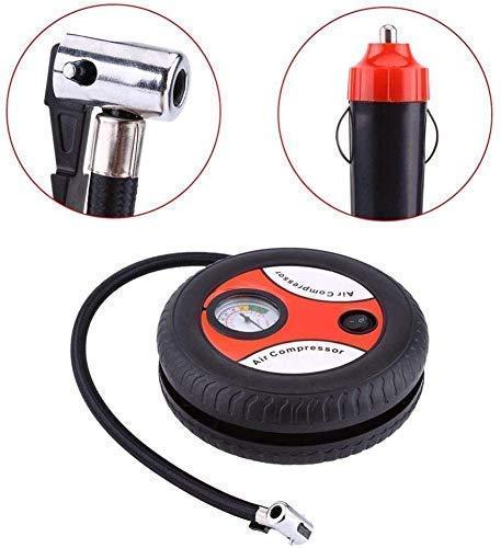 Tyre Shape Car Air Compressor Pump β Portable 260 PSI Tire Inflator for Car & Bike