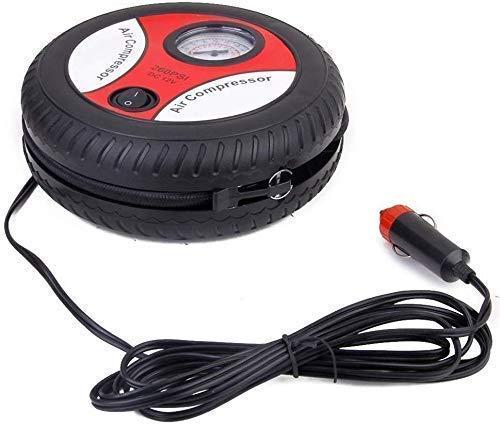 Tyre Shape Car Air Compressor Pump β Portable 260 PSI Tire Inflator for Car & Bike